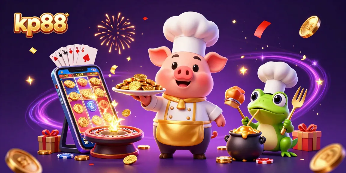 Join kp88 for thrilling gaming adventures with gold coins and exciting casino elements!
