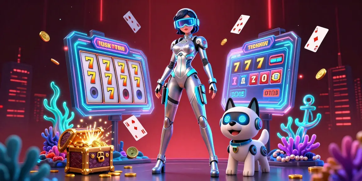Experience thrilling gameplay with the immersive world of win678, featuring holographic slots and 3D casino elements.