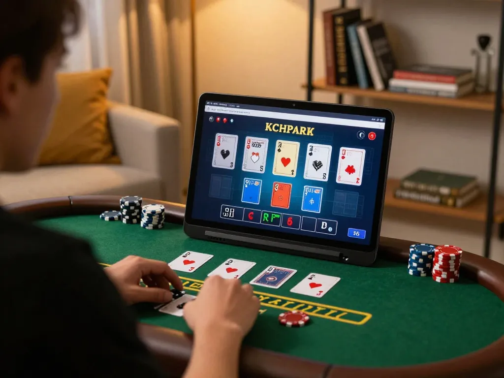 Experience DA88 online blackjack excitement with a player engaged in live dealer gameplay