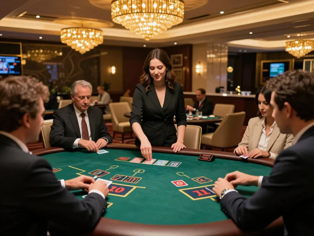 Experience the thrill of lc88vip blackjack with engaging gameplay at a luxurious casino.