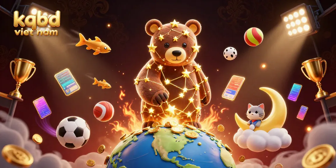 Engage with kqbd viet nam live soccer betting and analysis in an immersive 3D illustration.