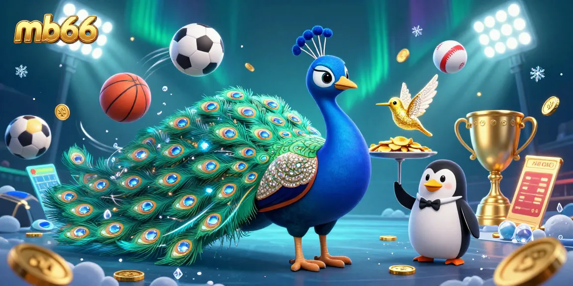 Experience high-stakes excitement with mb66, featuring vibrant casino elements and dynamic characters.