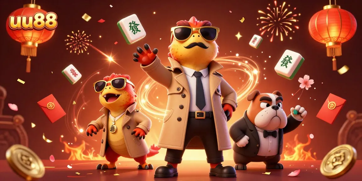 Experience the excitement of uu88 with raptors in disguise at a vibrant casino scene.